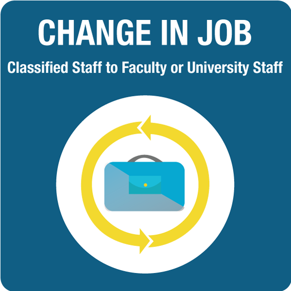 Change in Job: Classified Staff to Faculty or Staff