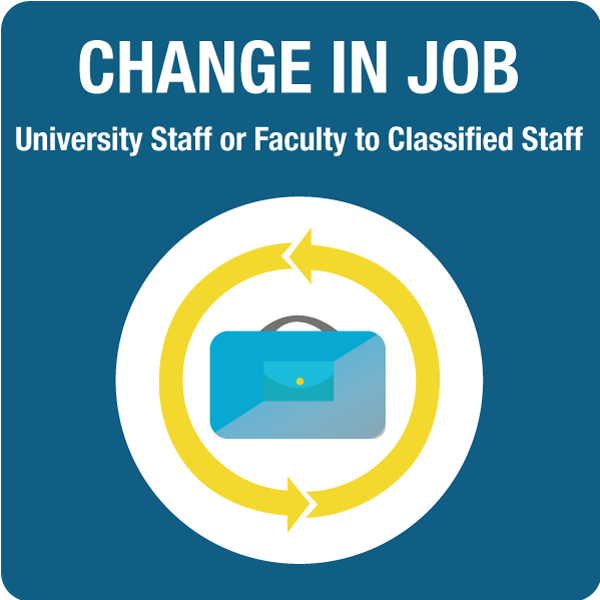 Change in Job: Faculty or Staff to Classified Staff