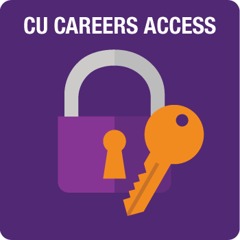 CU Careers Access - click for instructions on gaining CU Careers Access