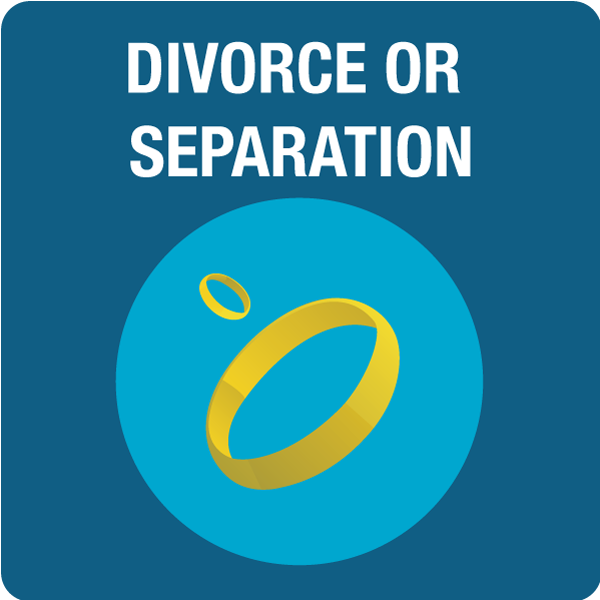 Divorce or Separation