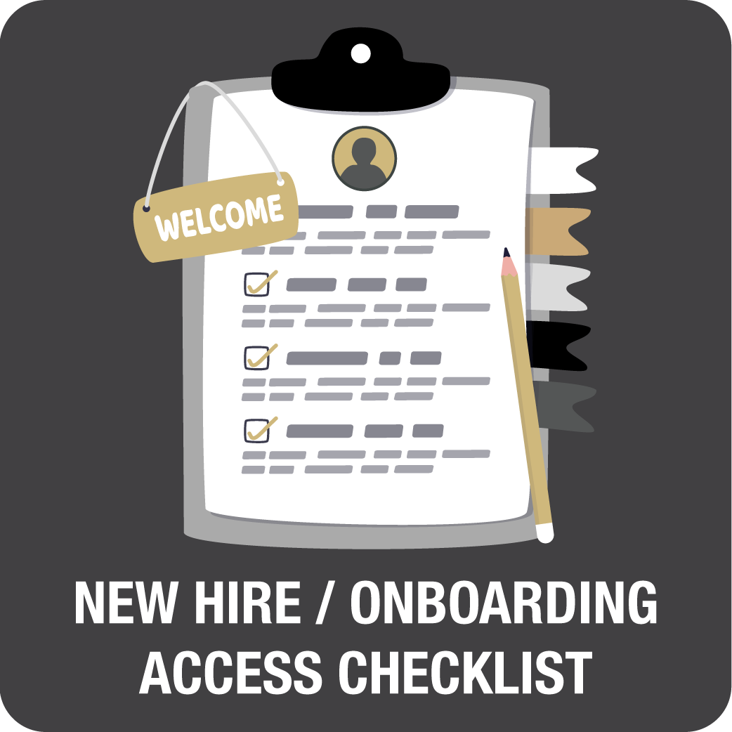New Hire Checklist - Click here to visit page