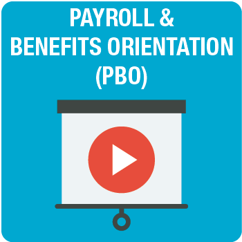 Payroll & Benefits Orientation