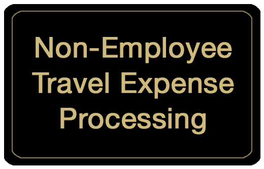 Non-Employee Travel Expense Processing