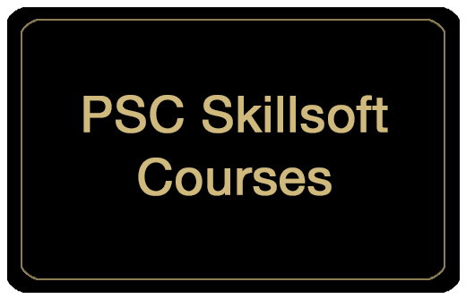 PSC Skillsoft Courses