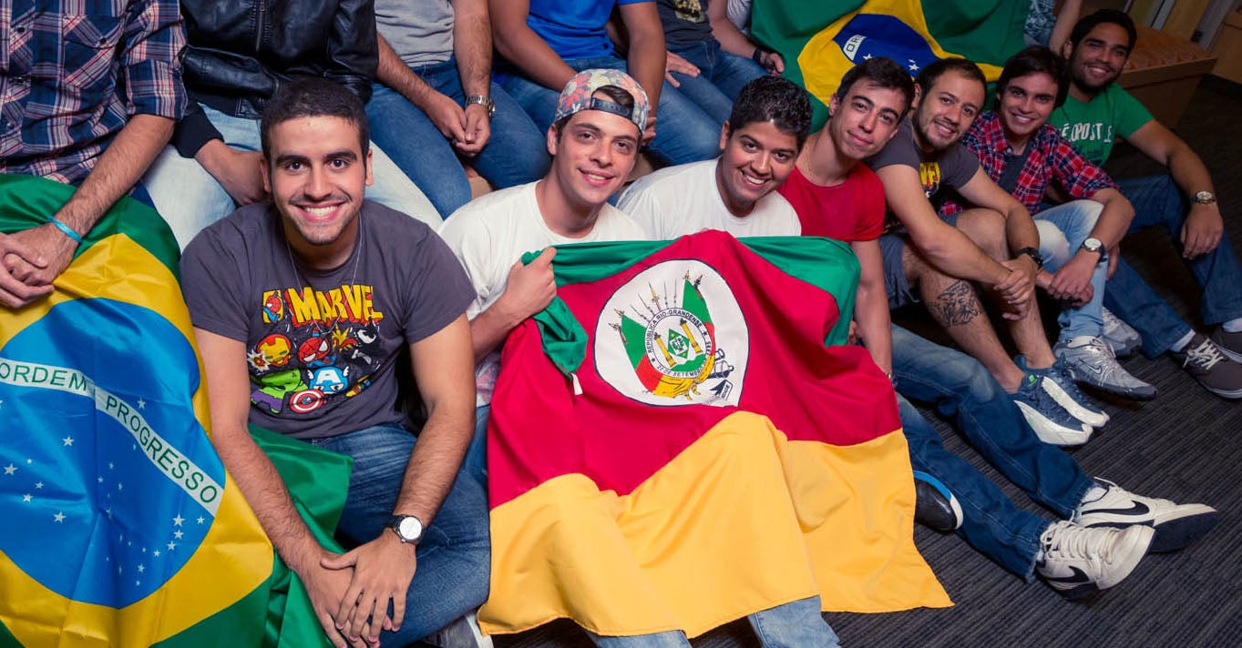 CU Denver students from Brazil