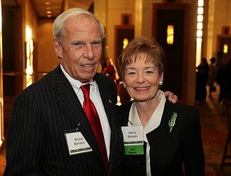 CU President Bruce D. Benson and CU First Lady Marcy Benson CU President Bruce D. Benson and CU First Lady Marcy Benson
