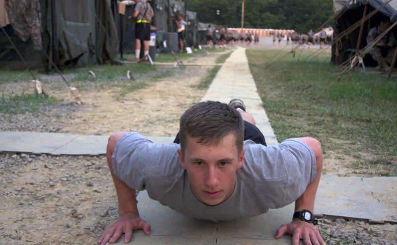 ARMY ROTC cadets 