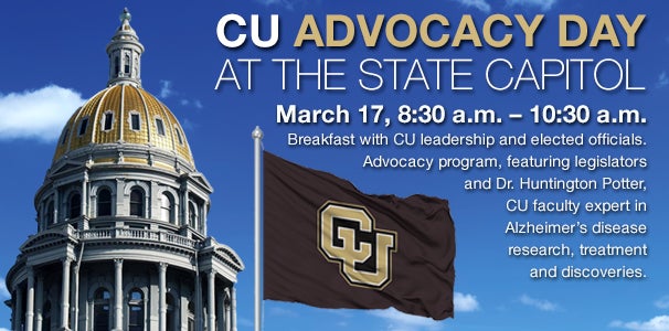 CU Advocacy Day at the Capitol CU Advocacy Day at the Capitol