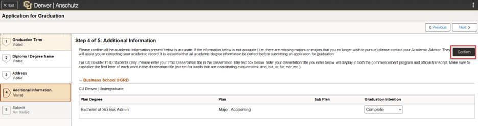 Screenshot example