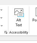 Icon of a photo with the title Alt Text underneath