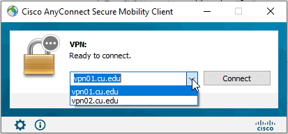 VPN pop up image