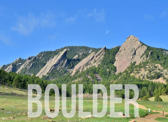 Boulder Flatirons