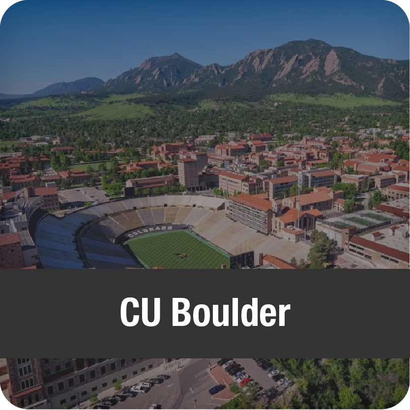 Click tile for CU Boulder leave homepage