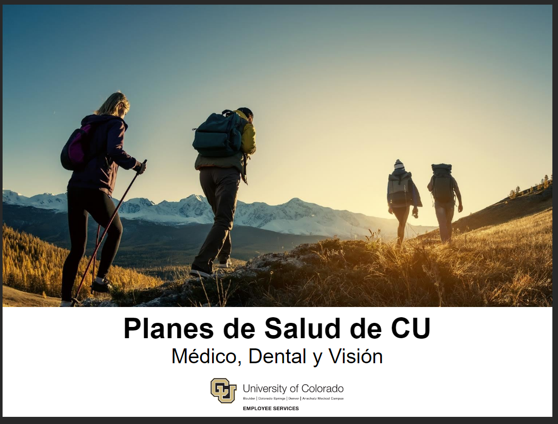 CU Health Plans - click to watch course