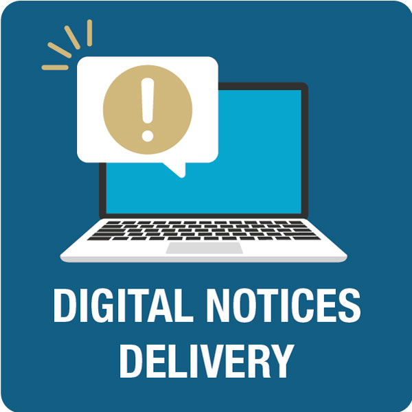 Digital Notices Delivery