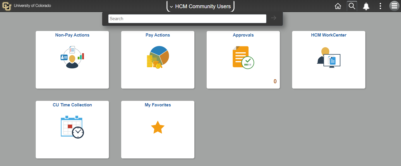 HCM Homepage