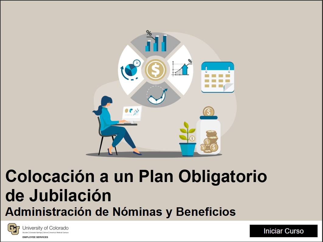 Planes Mandatorios de Jubilación para Facultad y Personal Universitario - click to watch course