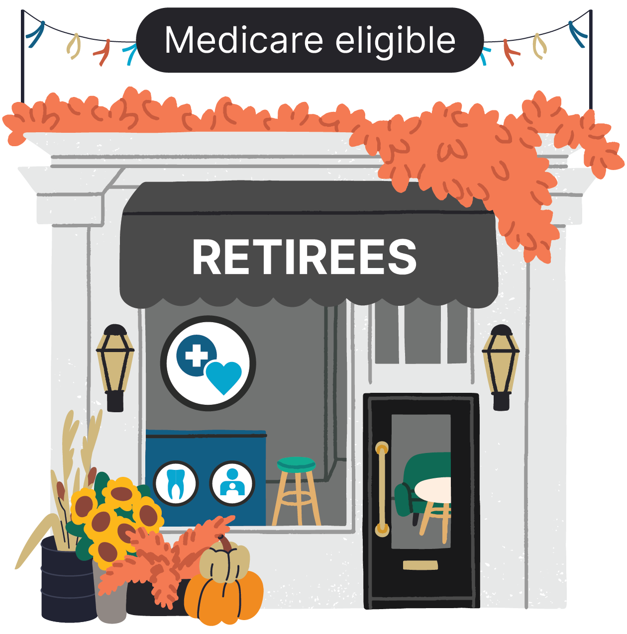 Medicare Retirees Tile - Click here