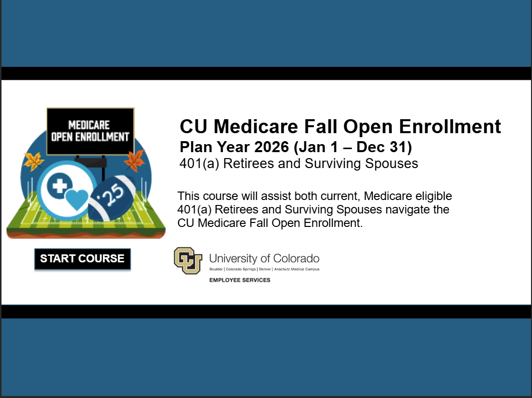 Medicare OE Course - Click here to watch