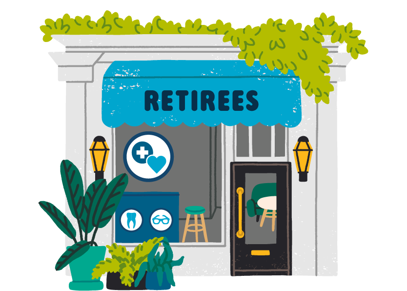 Click for Retiree Plans