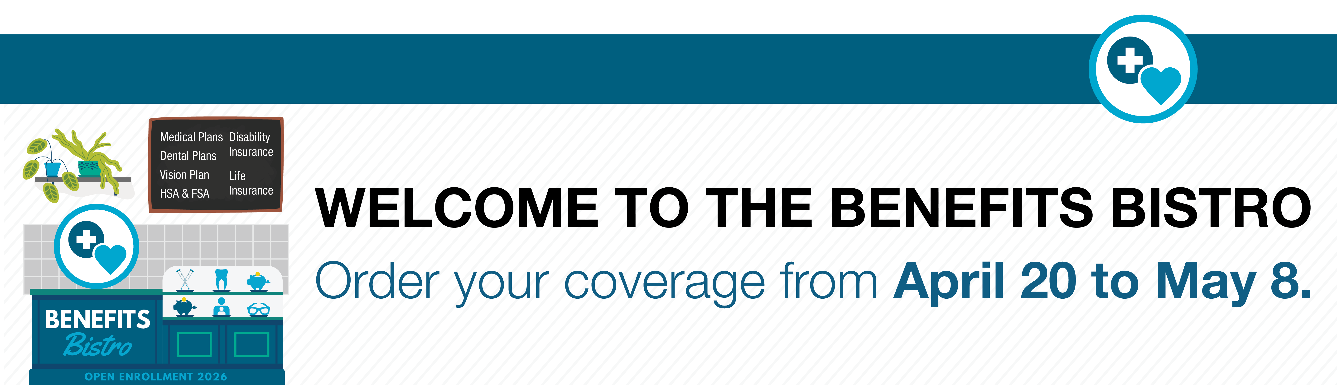 CU's annual benefits open enrollment runs April 21 - May 9