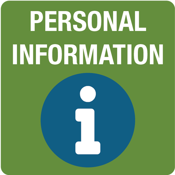 personal information