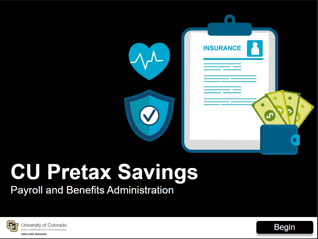 Pretax Savings Plans - click to watch course