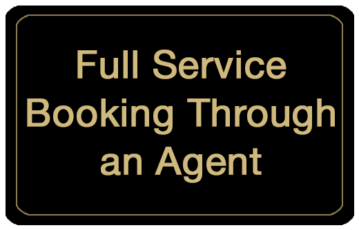 Full Service Booking Through an Agent