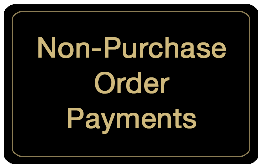Non-Purchase Order Payments