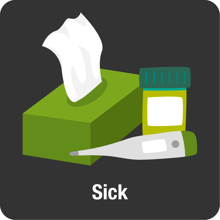 Sick leave - click here