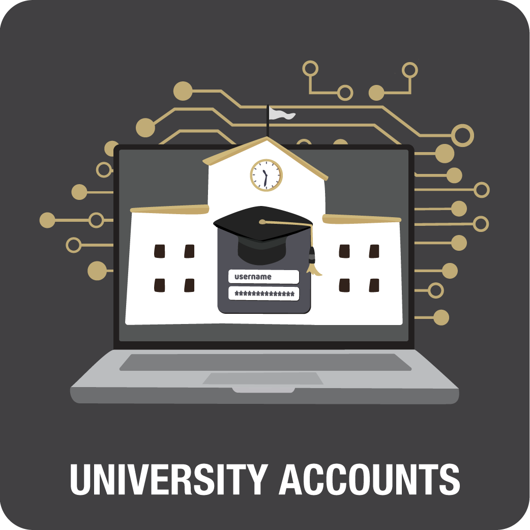 University Accounts - Click here to visit page