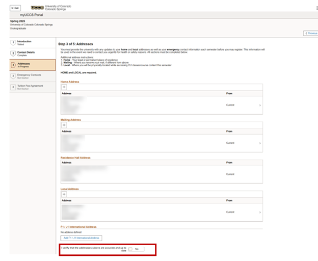 Screenshot example of toggle