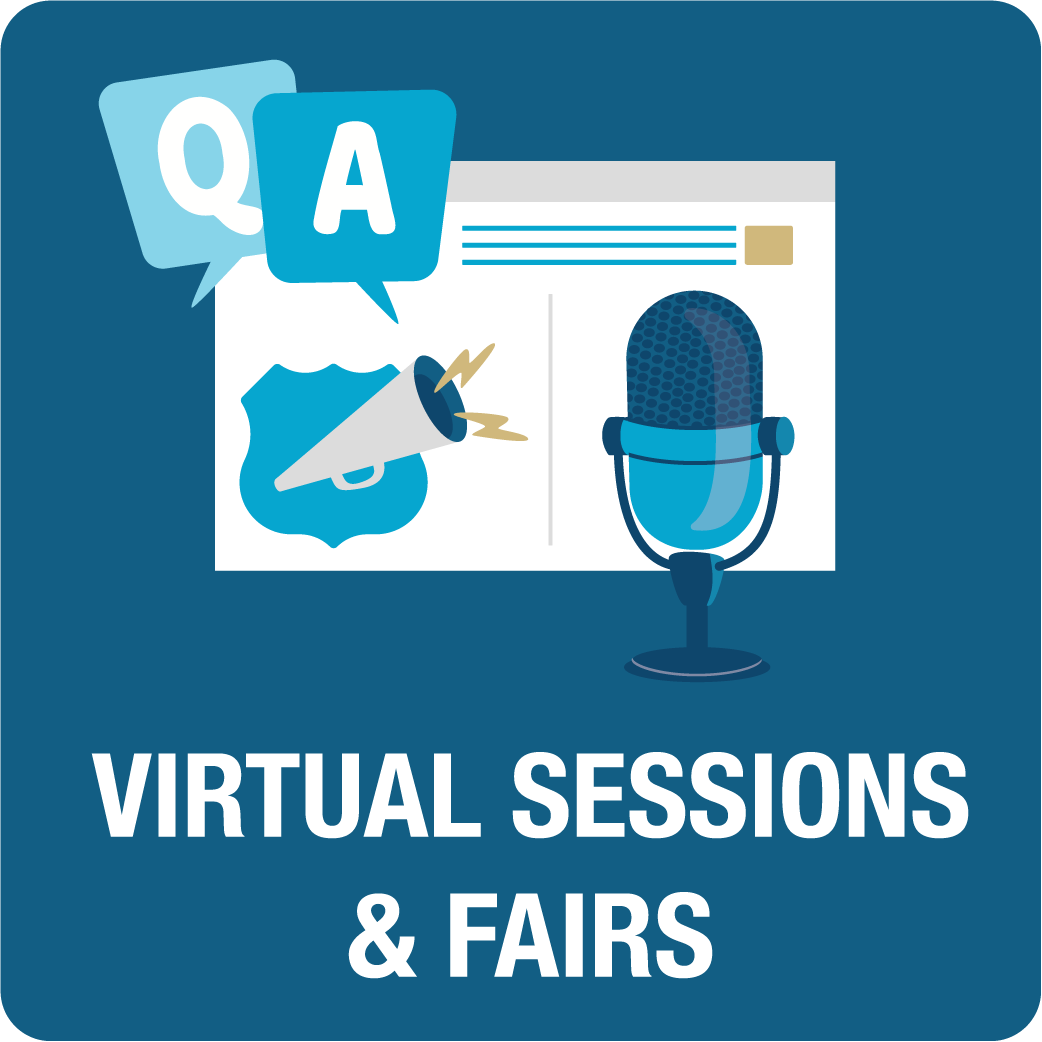 Virtual Sessions and Fairs