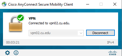 VPN Connected image