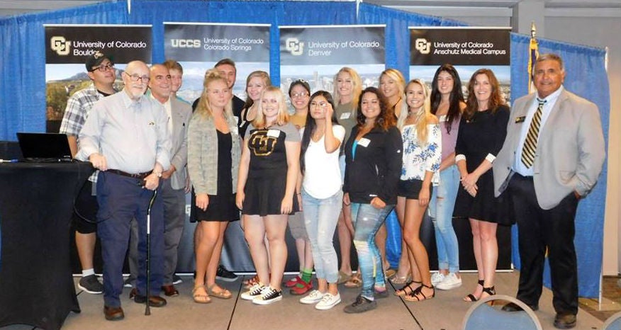 Representative Yeulin Willett welcomes new students along with Regents Glen Gallegos and Heidi Ganahl Representative Yeulin Willett welcomes new students along with Regents Glen Gallegos and Heidi Ganahl