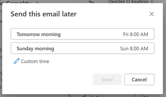 Can't resend a delayed delivery message - Outlook