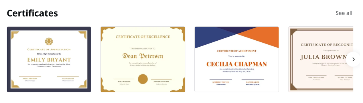 5. Creating Certificates and Certifications