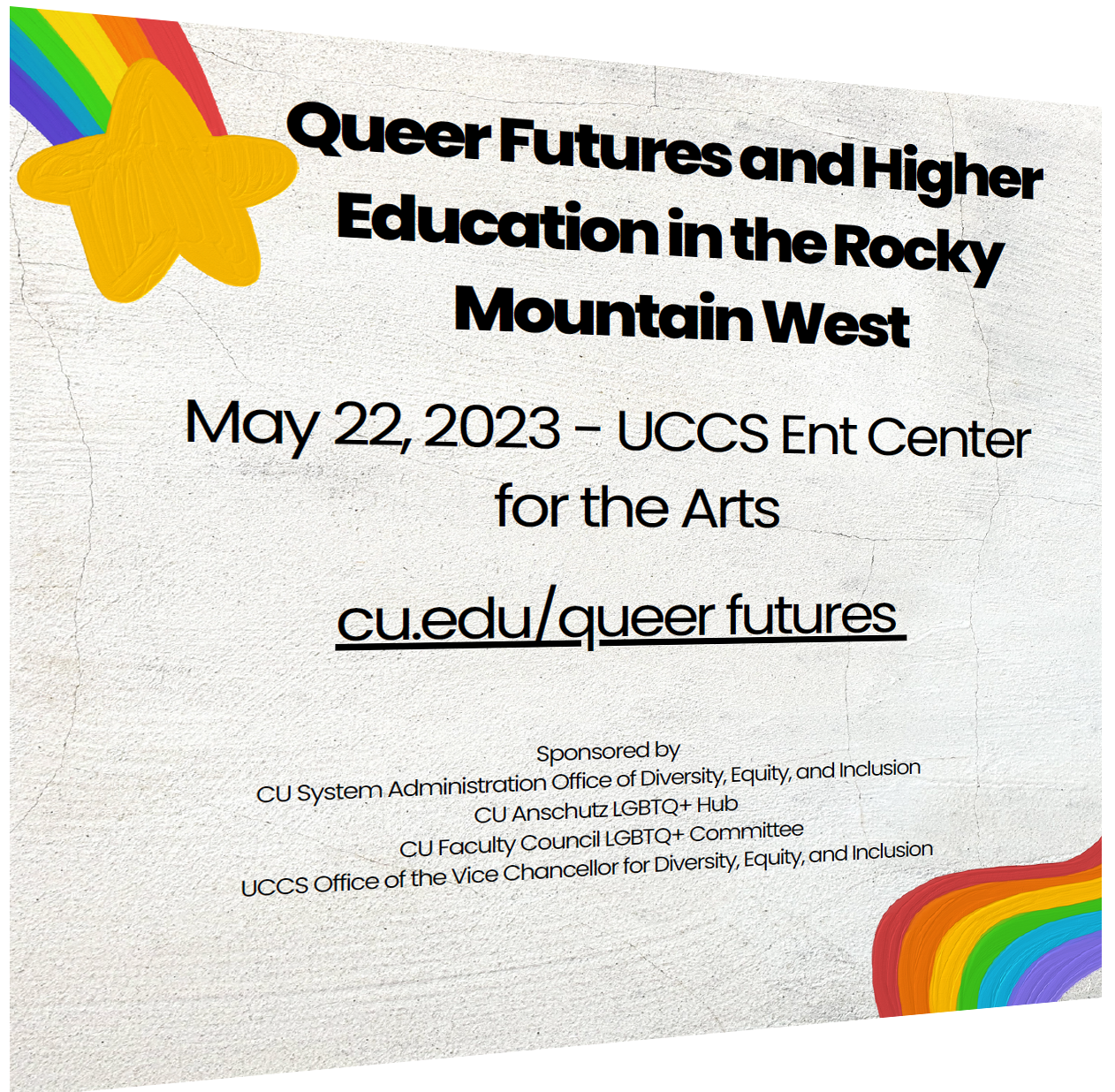 2023 Queer Futures Conference Poster 1