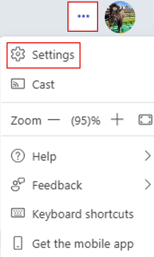 A screenshot of the Teams desktop app.