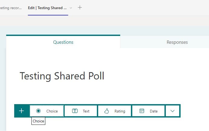 Testing shared poll