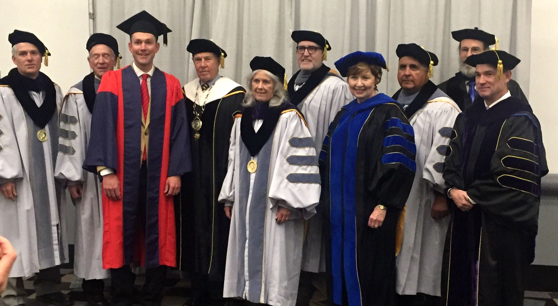 Regent Michael Carrigan, Regent Steve Bosley, Representative Chris Hansen, President Bruce Benson, Regent Linda Shoemaker, Regent Stephen Ludwig, Chancellor Dorothy Horrell, Regent Glen Gallegos, VP Michael Lightner, VP Pat O’Rourke