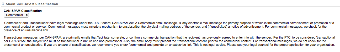 About CAN-SPAM About CAN-SPAM