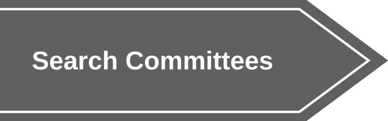 grey banner labeled Search Committees