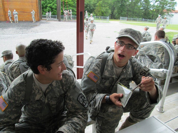 ARMY ROTC cadets 