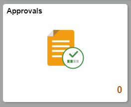 Approvals Tile