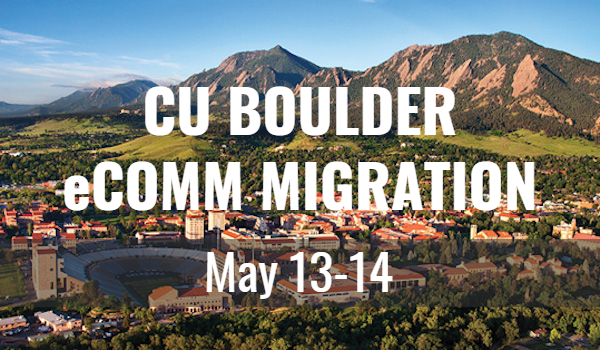 CU Boulder migration | May 13-14