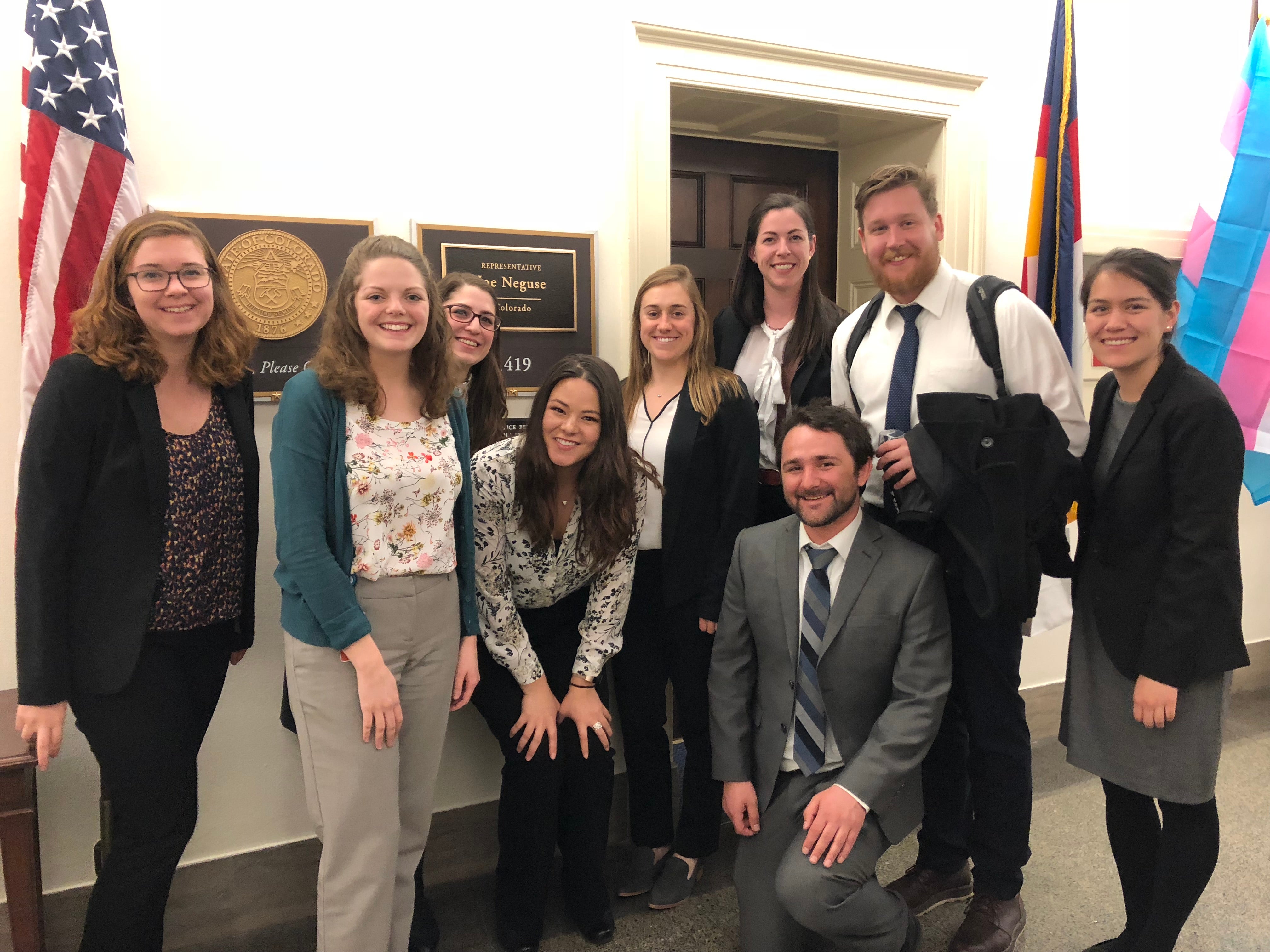 CU Boulder CASE Workshop Students in DC