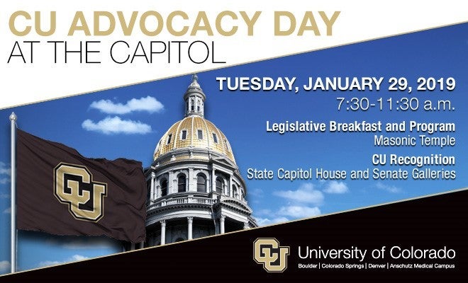 CU Advocacy Day at the Capitol