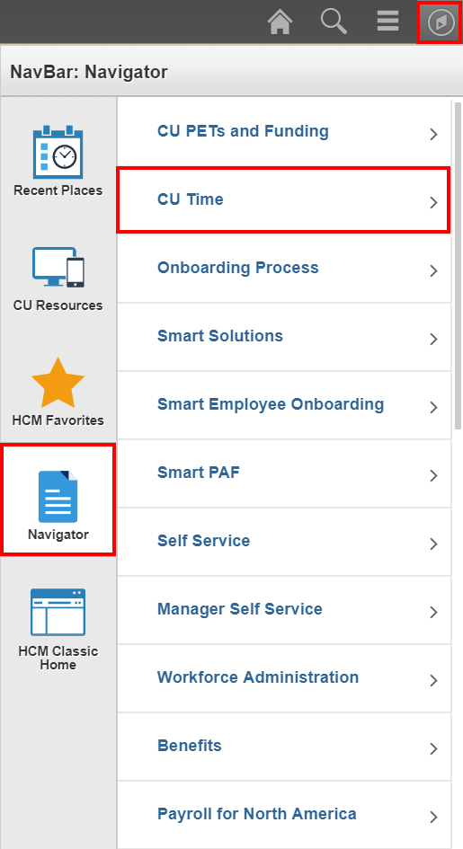 How to access CU Time