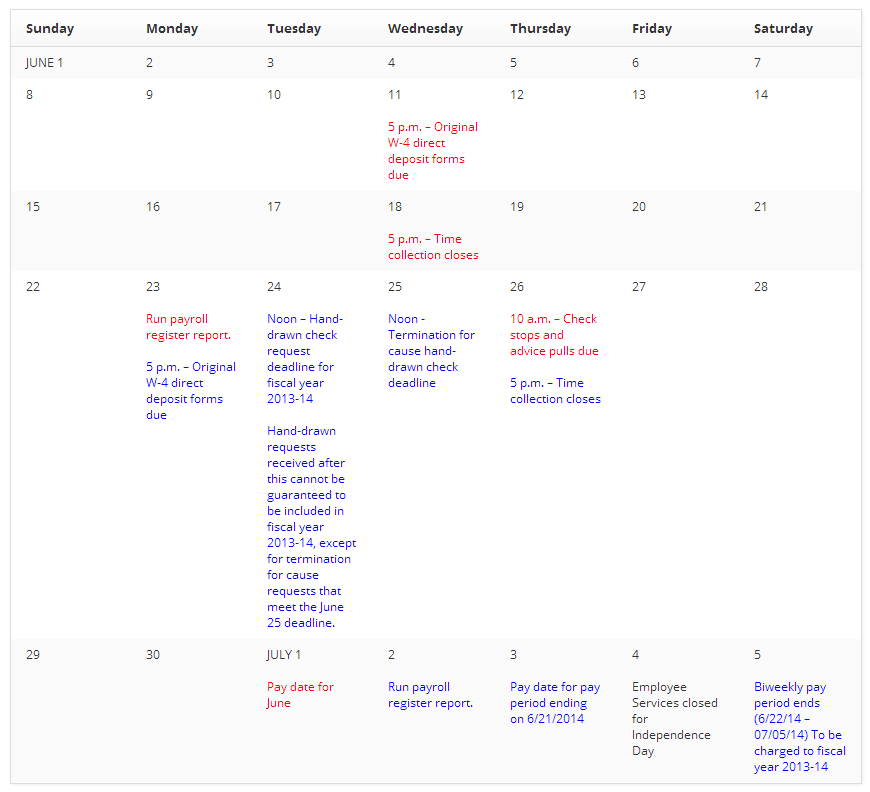 June2014Calendar June2014Calendar